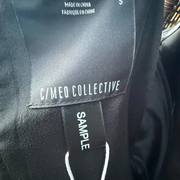 C/MEO Collective Black Strapless Dress W/POCKETS - Picture 5 of 6